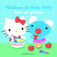 Pénélope et Hello Kitty font un gâteau