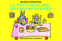 LE PETIT-DEJEUNER DE TROTRO ET ZAZA - C'EST SUPER D'ETRE UN GRAND FRERE