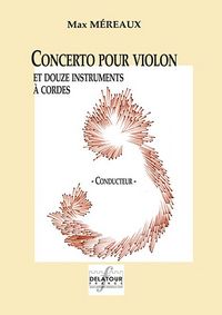 CONCERTO POUR VIOLON ET ORCHESTRE A CORDES (CONDUCTEUR)