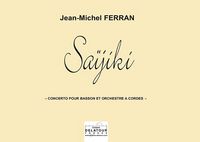 SAIJIKI - CONCERTO POUR BASSON ET ORCHESTRE A CORDES (MATERIEL)