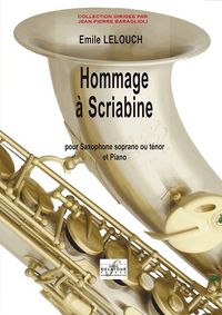 HOMMAGE A SCRIABINE POUR SAXOPHONE ALTO ET PIANO