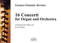 16 CONCERTI POUR ORGUE ET ORCHESTRE