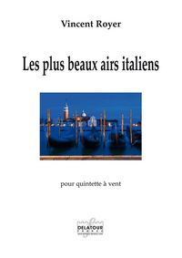 LES PUS BEAUX AIRS ITALIENS POUR QUINTETE A VENT