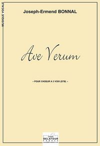 AVE VERUM POUR CHOEUR A 3 VOIX (STB)