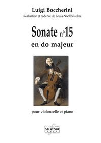 SONATE POUR VIOLONCELLE ET PIANO N 15