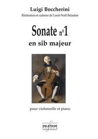 SONATE N01 EN SIB MAJEUR POUR VIOLONCELLE ET PIANO