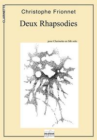 DEUX RHAPSODIES POUR CLARINETTE SIB SOLO