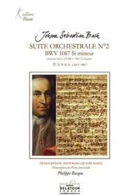 SUITE ORCHESTRALE N02 BWV 1067 POUR PIANO A 4 MAINS