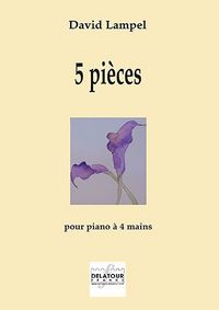 5 PIECES POUR PIANO A 4 MAINS