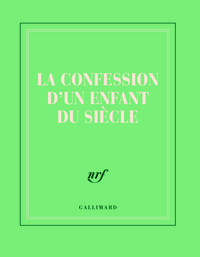 CARNET CARRE "LA CONFESSION D'UN ENFANT DU SIECLE" (PAPETERIE)