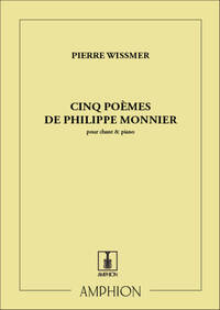 5 POEMES CHANT-PIANO  CHANT