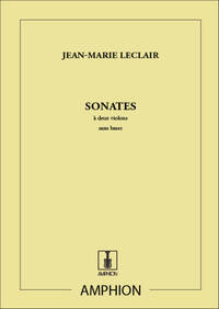 SONATES 2 VIOLONS VIOLON