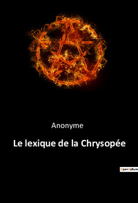 Le lexique de la Chrysopée