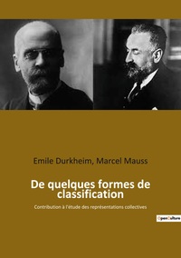 De quelques formes de classification