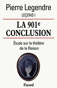 LA 901E CONCLUSION - ETUDE SUR LE THEATRE DE LA RAISON