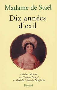 DIX ANNEES D'EXIL