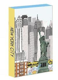 NEW YORK CITY - 8 PEN SET /ANGLAIS