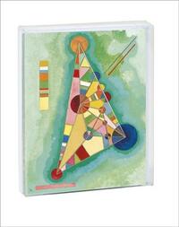 VARIEGATION IN THE TRIANGLE, VASILY KANDINSKY NOTECARD SET /ANGLAIS