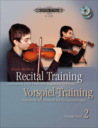 RECITAL TRAINING FOR VIOLIN VOL.2  +CD