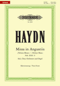 FRANZ JOSEPH HAYDN : MISSA IN ANGUSTIIS - 'NELSON' MASS NO.3 IN D MINOR