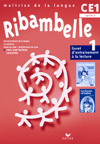 Ribambelle CE1, Série Rouge Livret d'entraînement à la lecture 1 (pas vendu seul compose 9798835)