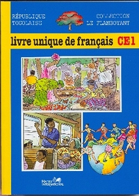 Le Flamboyant, livre unique de français, CE1, Togo, élève