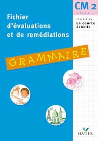 FICHIER D'EVALUATIONS ET DE REMEDIATIONS - CONJUGAISON CM2