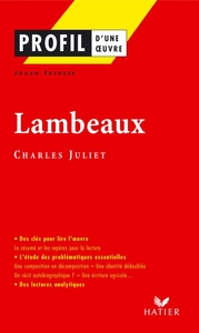 PROFIL - JULIET (CHARLES) : LAMBEAUX - ANALYSE LITTERAIRE DE L'OEUVRE