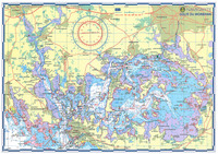 GOLFE DU MORBIHAN (10) CARTE PLASTIFIEE