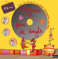 COMPTINES ET JEUX DE DOIGTS T1 LIVRE+CD