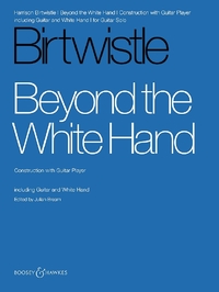 BEYOND THE WHITE HAND - CONSTRUCTION WITH GUITAR PLAYER. GUITAR.