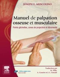 Manuel de palpation osseuse et musculaire