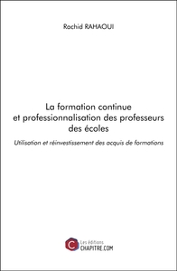 La formation continue et professionnalisation des professeurs des écoles