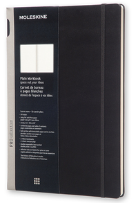 CARN A4 BLANC RIGID NOIR