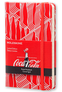 Carnet edt limitée Coca-Cola - Ligné - Format de poche - Couverture rigide