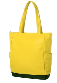 SAC CABAS CLASSIQUE JAUNE