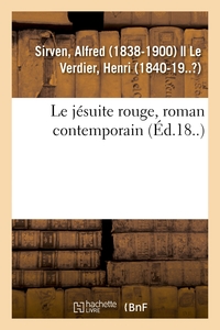 LE JESUITE ROUGE, ROMAN CONTEMPORAIN