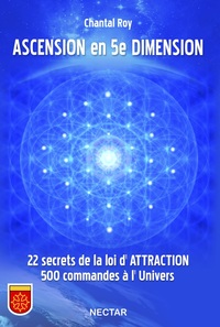 ASCENSION EN 5E DIMENSION :22 SECRETS DE LA LOI D ATTRACTION 500 COMMANDES A L UNIVERS