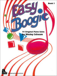 WESLEY SCHAUM: EASY BOOGIE BOOK 1 (GERMAN/ENGLISH EDITION) PIANO