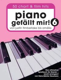 PIANO GEFALLT MIR! 50 CHART UND FILM HITS - BAND 6 (BUCH) PIANO