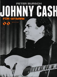 PETER BURSCH: JOHNNY CASH FUR GITARRE (BOOK/CD/DVD) - GERMAN +DVD