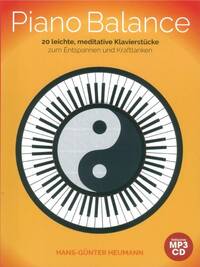 HANS-GUNTER HEUMANN: PIANO BALANCE - 20 EASY AND MEDITATIVE SONGS (BOOK/CD) PIANO+CD