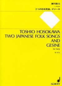 TWO JAPANESE FOLK SONGS AND GESINE HARPE