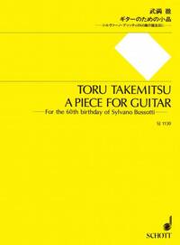 A PIECE FOR GUITAR GUITARE