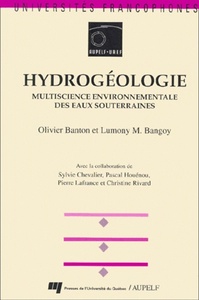 HYDROGEOLOGIE. MULTISCIENCE ENVIRONNEMENTALE DES EAUX SOUTER