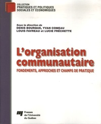 ORGANISATION COMMUNAUTAIRE. FONDEMENTS APPROCHES