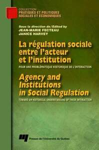 REGUTION SOCIALE ENTRE L'ACTEUR ET L'INSTITUTION/AGENCY