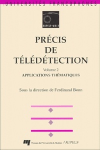 PRECIS DE TELEDETECTION  VOLUME 2. APPLICATIONS THEMATIQUES