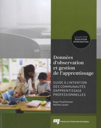 DONNEES D'OBSERVATION ET GESTION DE L'APPRENTISSAGE