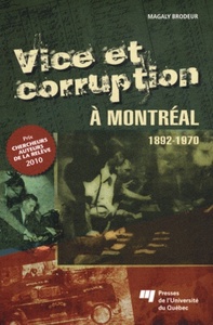 VICE ET CORRUPTION A MONTREAL